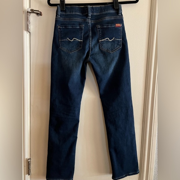 7 For All Mankind Girl’s Slimmy Size 12 Jeans - Picture 3 of 8